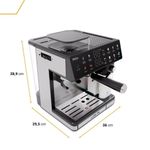 Cafeteira Expresso Philco PCF06A Inox 20 Bar 10 Funções 1250W 127V