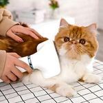 Secador Elétrico com Escova para Pets Utimix 2 em 1 Removedor de Pelos para Cães e Gatos 300W 110V