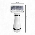 Secador Elétrico com Escova para Pets Utimix 2 em 1 Removedor de Pelos para Cães e Gatos 300W 110V