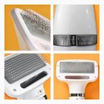 Secador Elétrico com Escova para Pets Utimix 2 em 1 Removedor de Pelos para Cães e Gatos 300W 110V
