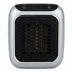 Aquecedor Portátil de Tomada com Display Digital e Timer 1200W para Quarto Escritório e Banheiro