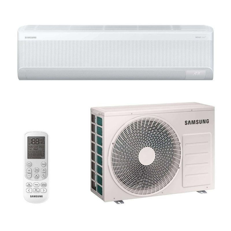 Ar Condicionado Split Inverter Samsung WindFree AI Pro 24000 BTUs Frio 220V AR60H24D1AWNAZ