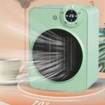 Aquecedor Elétrico BSL3811 Cerâmico 2000W Controle Remoto Ambiente Interno Verde Ideal Importados