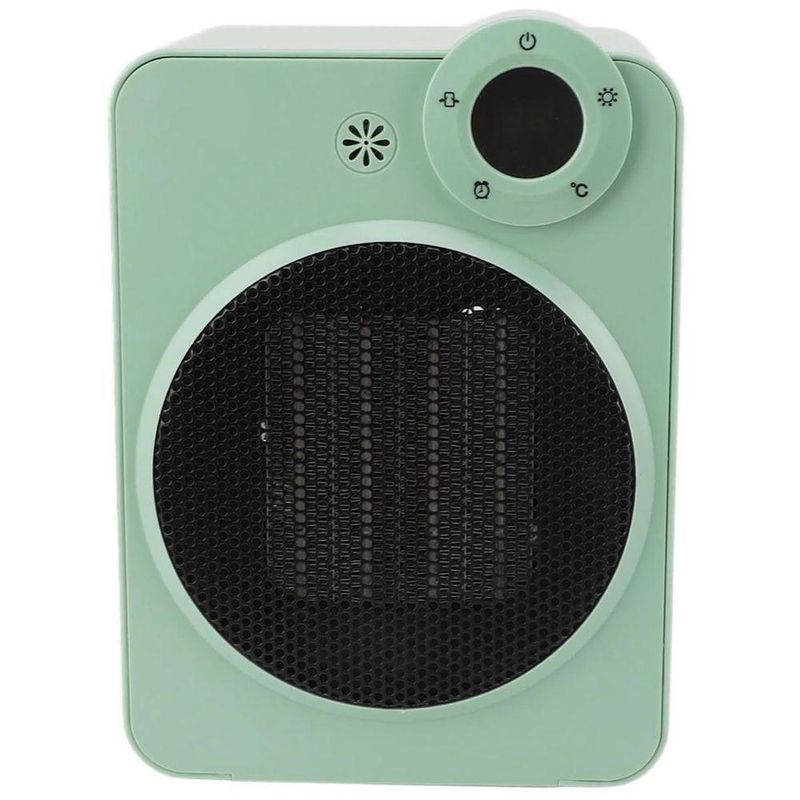 Aquecedor Elétrico BSL3811 Cerâmico 2000W Controle Remoto Ambiente Interno Verde Ideal Importados