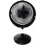 Ventilador de Mesa Portátil Unicasa Móveis 5V 15CM 3 Pás 1 Velocidade Branco 110V