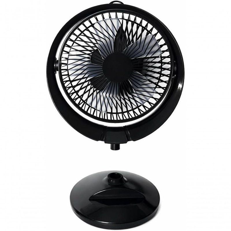 Ventilador de Mesa Portátil Unicasa Móveis 5V 15CM 3 Pás 1 Velocidade Branco 110V