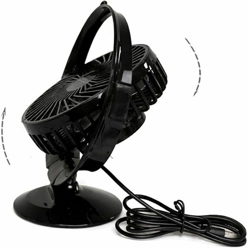 Ventilador de Mesa Portátil Unicasa Móveis 5V 15CM 3 Pás 1 Velocidade Branco 110V