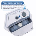 Mini Climatizador de Ar Portátil 0,3L 70W Branco Air Cooler USB Bivolt