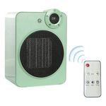 Aquecedor Elétrico BSL3811 Cerâmico 2000W Controle Remoto Portátil Verde Braslu 220V