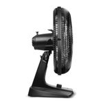 Ventilador de Mesa Arno 140W Preto com Cinza VD2E Essential 3 Velocidades 220V