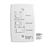 Ventilador de Teto Tron 130W 4 Pás Branco Mareiro 220V