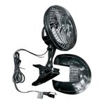 Mini Ventilador Ventisol 3 Velocidades 20CM 3 Pás Preto 220V