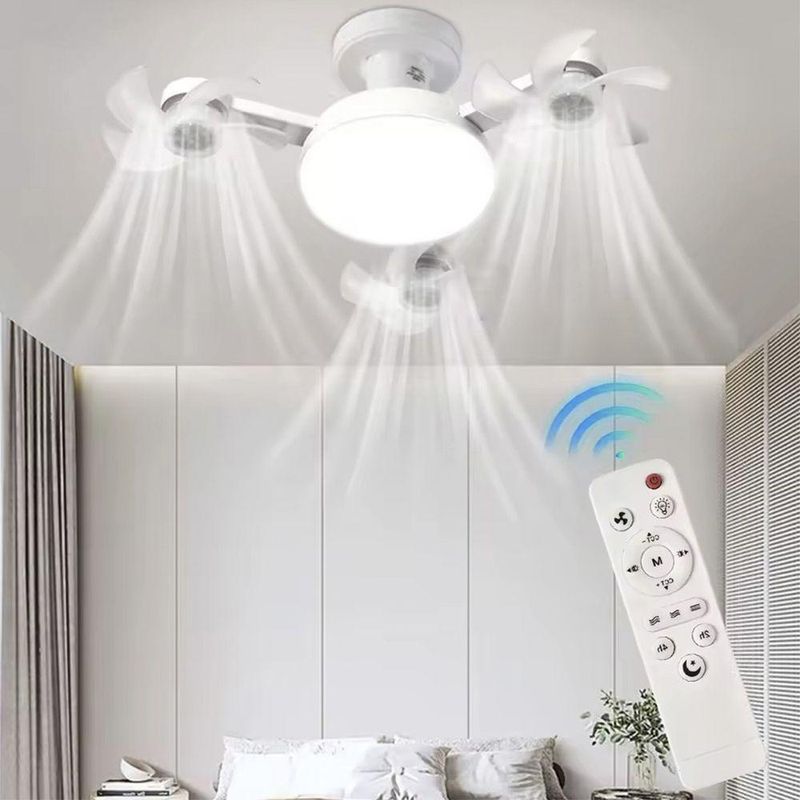 Ventilador de Teto Economia Solar 60W 40CM 3 Pás 3 Velocidades Branco Bivolt