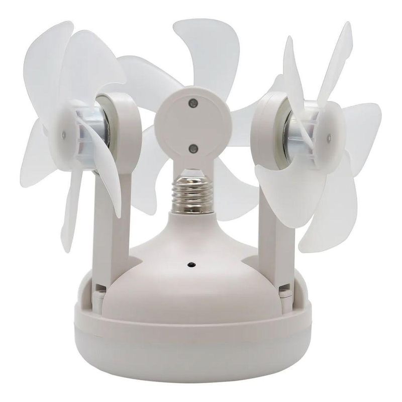 Ventilador de Teto Economia Solar 60W 40CM 3 Pás 3 Velocidades Branco Bivolt