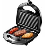 Sanduicheira preta grill ultra s13