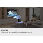 Soundbar samsung hw-b450f/zd 300w bluetooth 21 canais dolby audio titan black