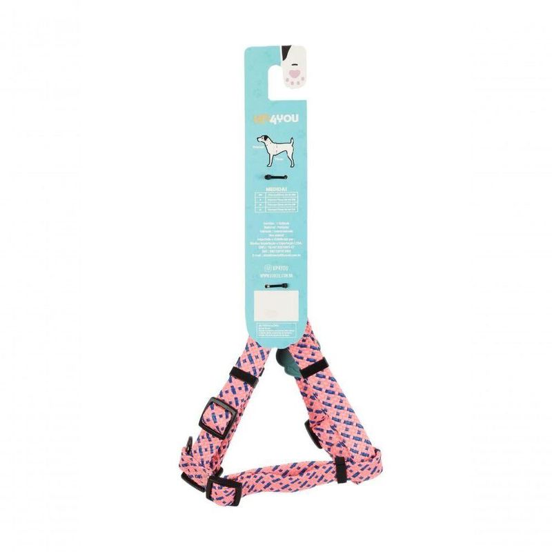 Peitoral Para Pet Pink - Pp Pink