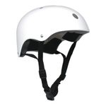 Capacete abs pro-classic tam m branco - bel sports