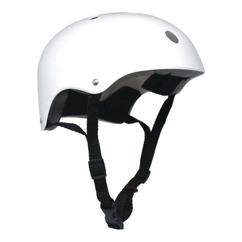 Capacete abs pro-classic tam m branco - bel sports