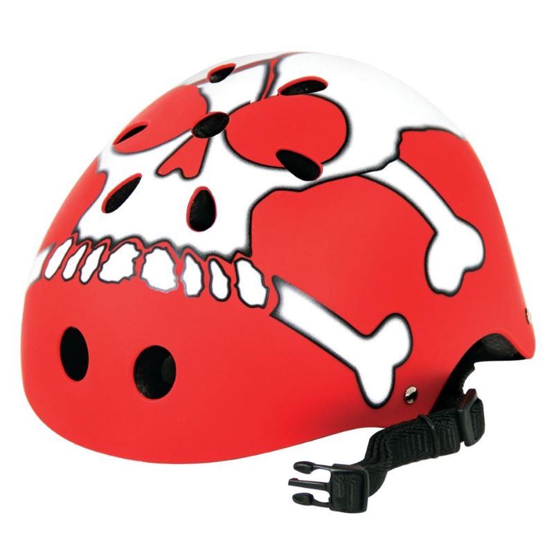 Capacete skate abs vermelho bel proteção eps ventilação