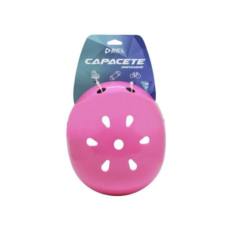 Capacete abs pro-classic tam p rosa - bel sports