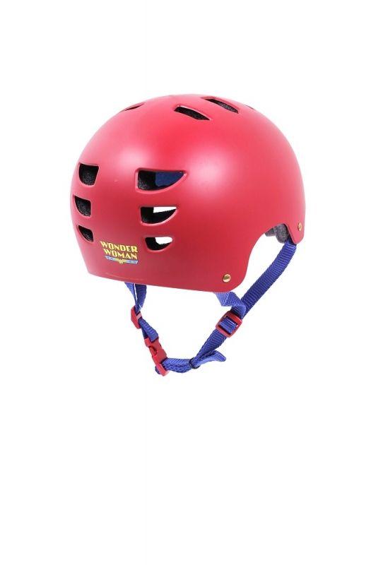 Capacete mulher maravilha com presilha tam p - bel brink