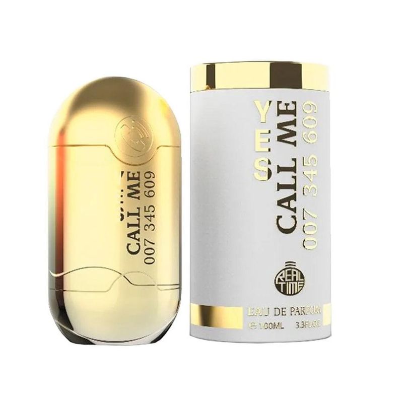 Yes call me real time eau de parfum feminino 100ml
