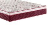 Colchão de casal hellen strong one face espuma d45 24x138x188 cm - vermelho e branco