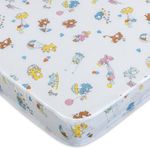 Colchão herval baby encanto espuma d18 10x60x130cm – branco/estampado