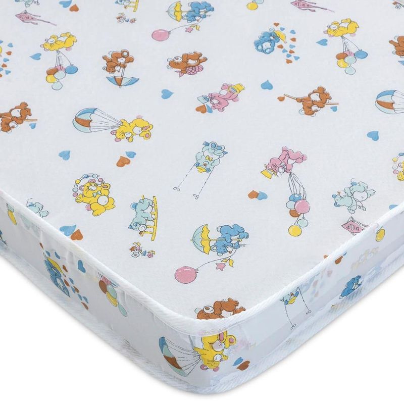 Colchão herval baby encanto espuma d18 10x60x130cm – branco/estampado