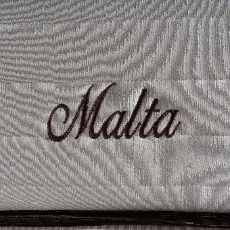 Colchão de casal hellen malta linho com molas ensacadas e espuma d26 28x138x188cm - bege