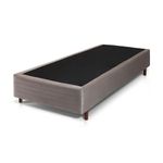 Base box para colchão king size hellen dublin 26x96x203cm - bege