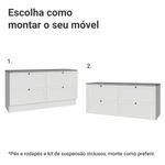 Rack para tv até 70 polegadas 160cm 4 gavetas vik madesa 04 b
