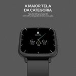 Smartwatch geonav wb tela 1,85" 45mm 24 modos esportivos fitness tracker preto