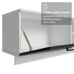 Rack suspenso para tv até 80 polegadas 218 cm 2 portas b agata madesa