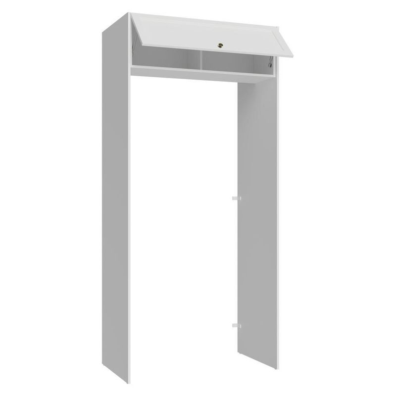 Porta-geladeira 103 cm 1 porta basculante branco vik madesa
