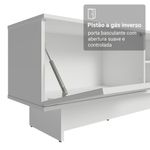 Rack para tv até 80 polegadas 218 cm 2 portas branco vik madesa