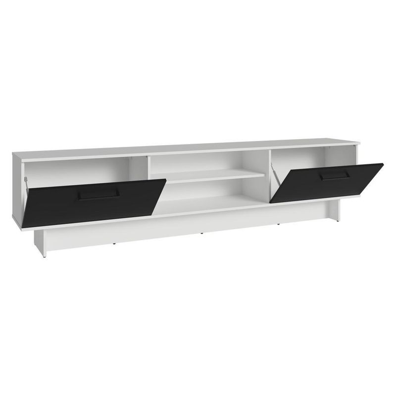 Rack para tv até 80 polegadas 218 cm 2 portas b agata madesa