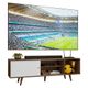 Rack para tv até 80 polegadas 160cm com pés torino madesa v2