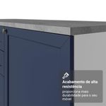 Rack para tv até 70 polegadas + prateleiras 160cm vik madesa 05 b