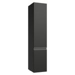Paneleiro 40 cm 2 portas suspenso preto nice madesa