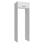 Porta-geladeira 73 cm 1 porta basculante branco agata madesa