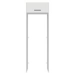 Porta-geladeira 73 cm 1 porta basculante branco agata madesa