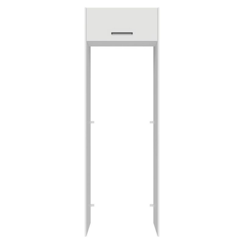 Porta-geladeira 73 cm 1 porta basculante branco agata madesa