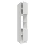 Paneleiro 40 cm 2 portas e 2 nichos branco stella madesa