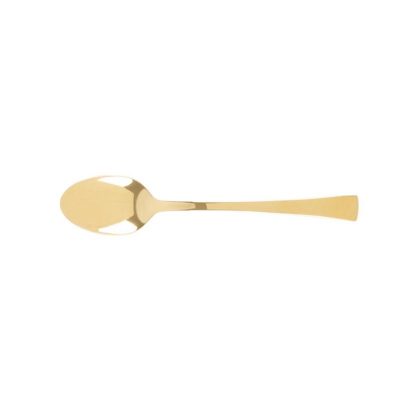 6 colheres de chá wolff berna dourado de aço inox