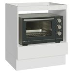 Balcão para forno/micro-ondas 70 cm 1 gaveta (sem tampo) madesa