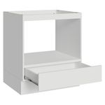 Balcão para forno/micro-ondas 70 cm 1 gaveta (sem tampo) madesa