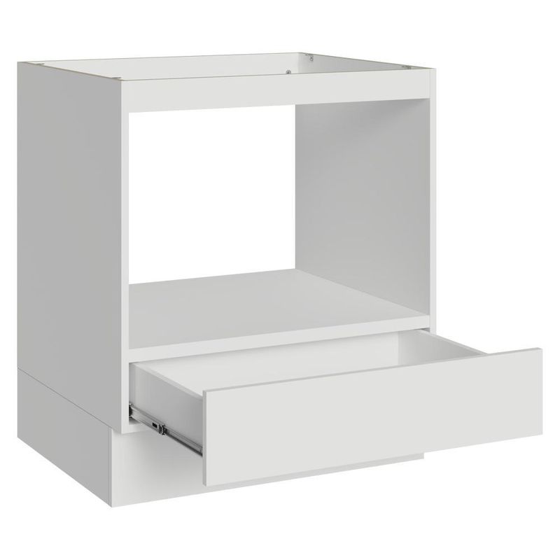 Balcão para forno/micro-ondas 70 cm 1 gaveta (sem tampo) madesa