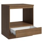 Balcão para forno/micro-ondas 70 cm 1 gaveta madesa